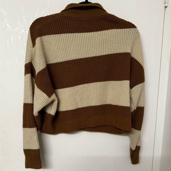 Simon’s striped cropped sweater - Size Medium - Picture 2 of 4